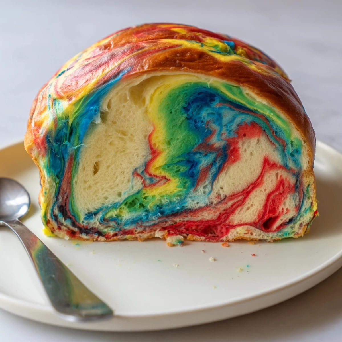 Cloud Bread Rainbow Version