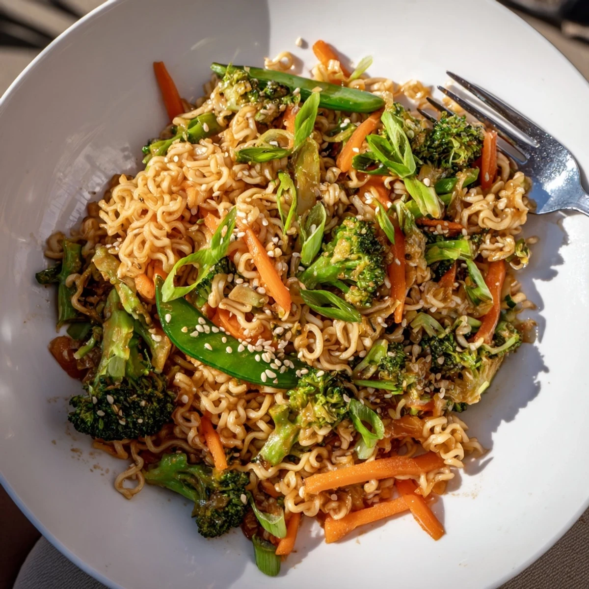 Ramen Noodle Stir-Fry Remix