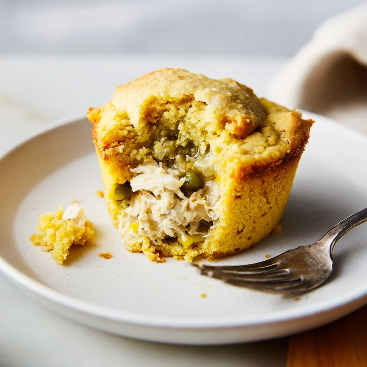 Chicken Cornbread Muffins