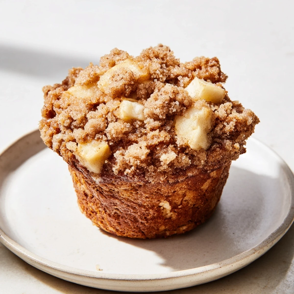 Tasty Apple Muffins Crumb