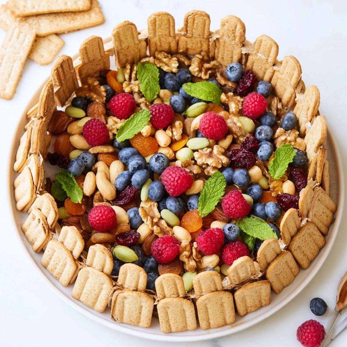 This The Picket Fence appetizer invites you to enjoy a delicious blend of textures and flavors.