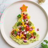 Whipped Avocado Christmas Tree