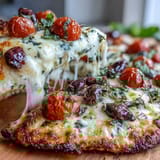 Low Carb Cottage Cheese Flatbread
