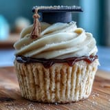 Graduation Cupcakes Fondant Caps