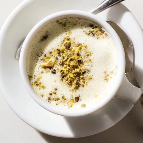 Pistachio Milk Latte Coffee