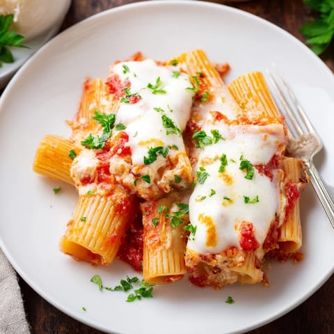 Gorgeous honeycomb pasta cake filled with rich tomato sauce and creamy ricotta filling.  