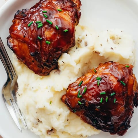 Honey BBQ Chicken Thighs