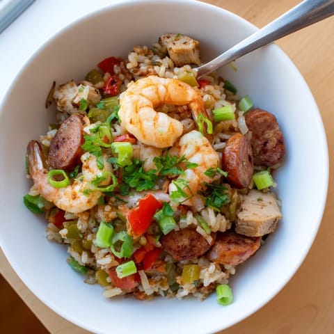 Cajun Jambalaya Rice Bowl