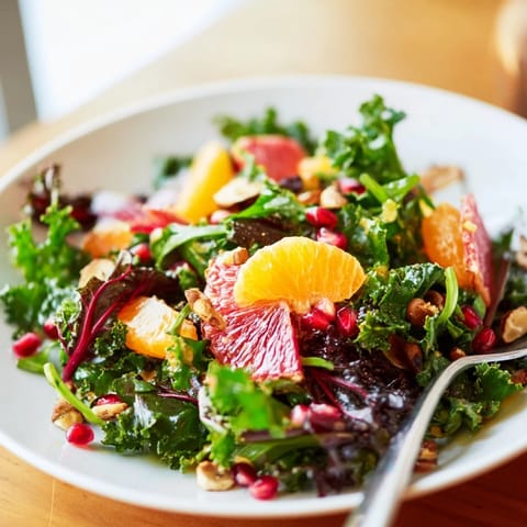 Winter Greens Citrus Pomegranate