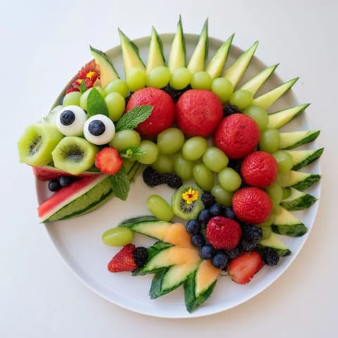 Dragon Shaped Fruit Tray