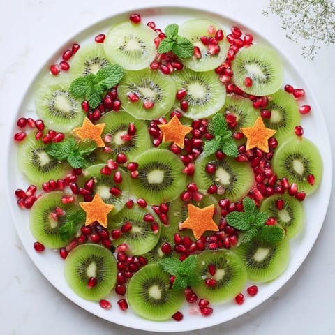 Kiwi Pomegranate Christmas Wreath #280