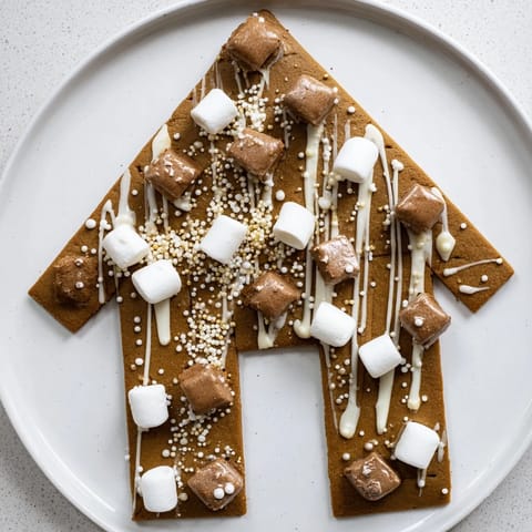 Gingerbread House Frame Festive #296