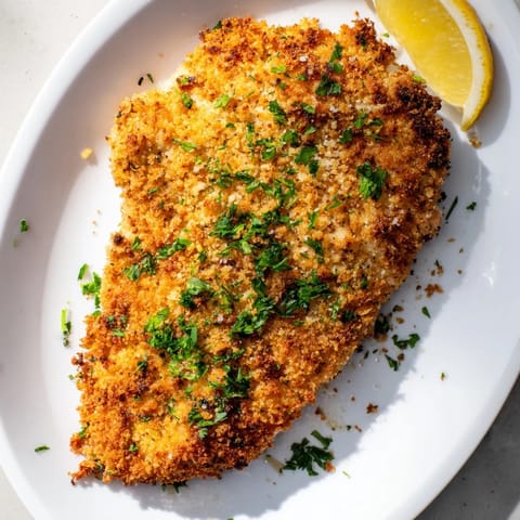 Crispy Parmesan Chicken Cutlets