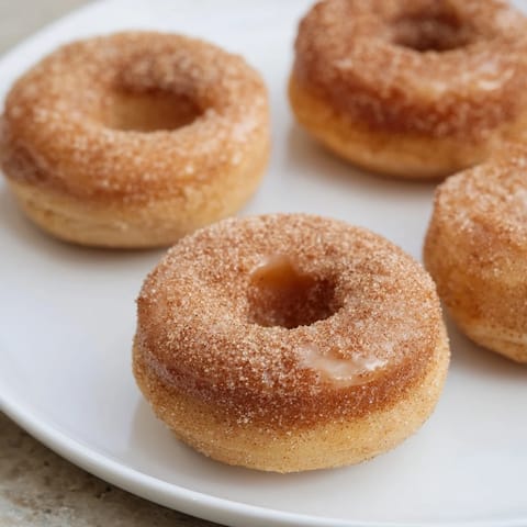 Cinnamon Sugar Baked Donuts