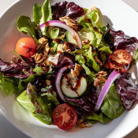 Quick Balsamic Vinegar Salad