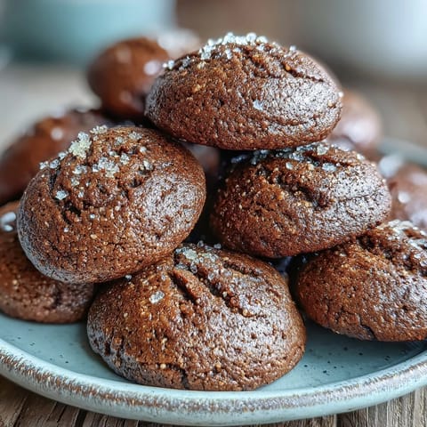 Golden-brown Hojicha Cookies dusted with roasted tea powder, with one cookie gently broken open to reveal a soft, tender center.