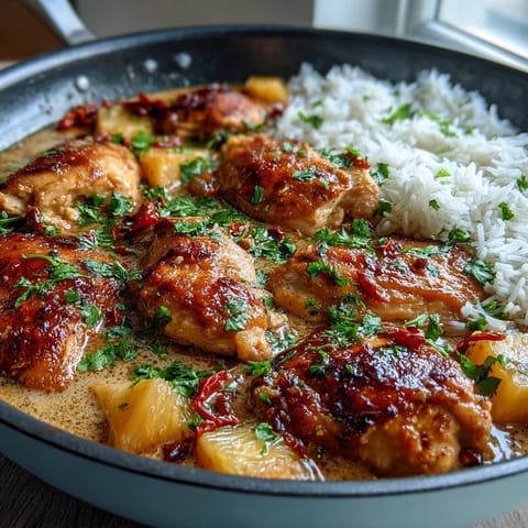 One-Pan Chicken Pineapple Curry