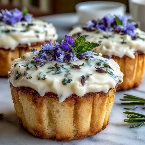 Delicate vanilla cupcakes topped with creamy buttercream and edible flowers, perfect for baby showers or spring gatherings.