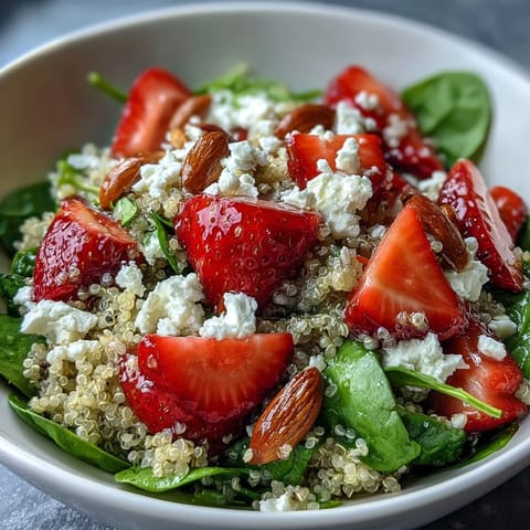 Strawberry Feta Quinoa Salad #587