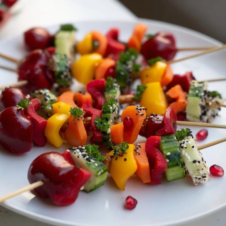 Vibrant Themed Crudités: Veggie Christmas ornament dippers, fresh and ready with tasty hummus dip on the side.