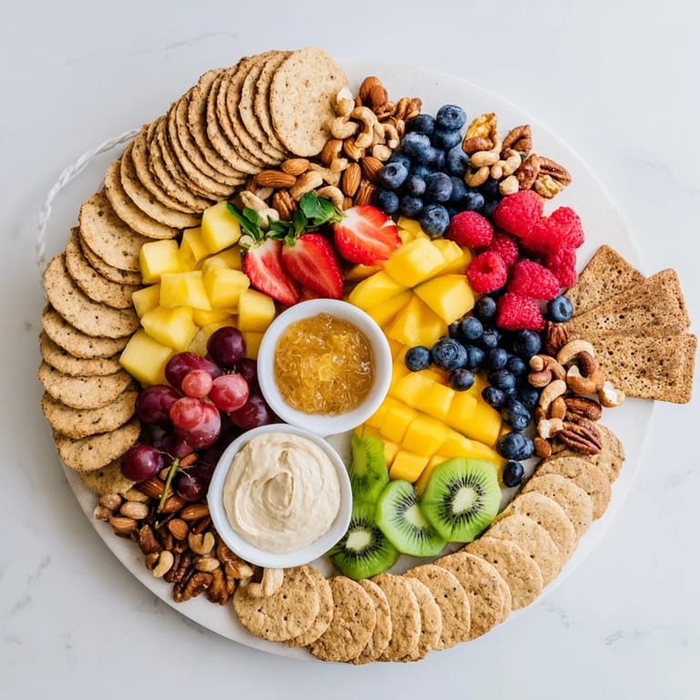 This beautiful Hidden Oasis is an eye-catching platter, perfect for sharing and easy to make.