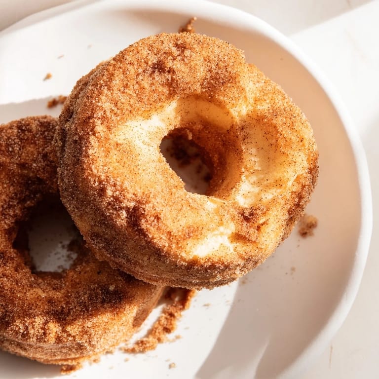 Enjoy the easy recipe for 1-Minute Air Fryer Donuts, with a crispy outside and soft inside, ideal for a treat.