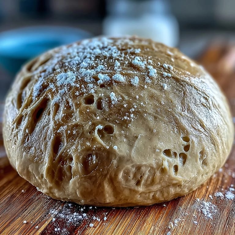 Rustic sourdough pizza dough stretched thin and charred in a hot oven, with savory tomato sauce and melted cheese.  
