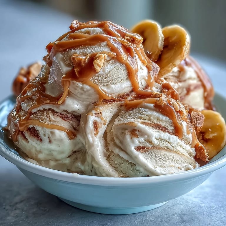 Dairy-free peanut butter banana ice cream blended to perfection for a quick, satisfying treat.