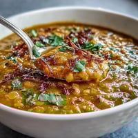 Vibrant turmeric lemon lentil soup with golden spices, fresh lemon, and hearty red lentils in a comforting bowl.