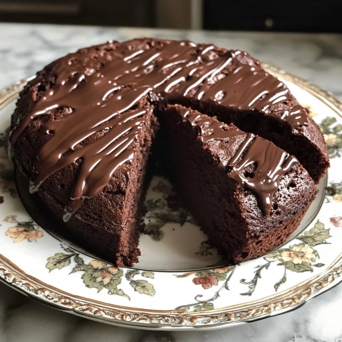 Flourless Chocolate Cake – Sugar-Free &amp; Low-Carb! (Printable Recipe PDF)