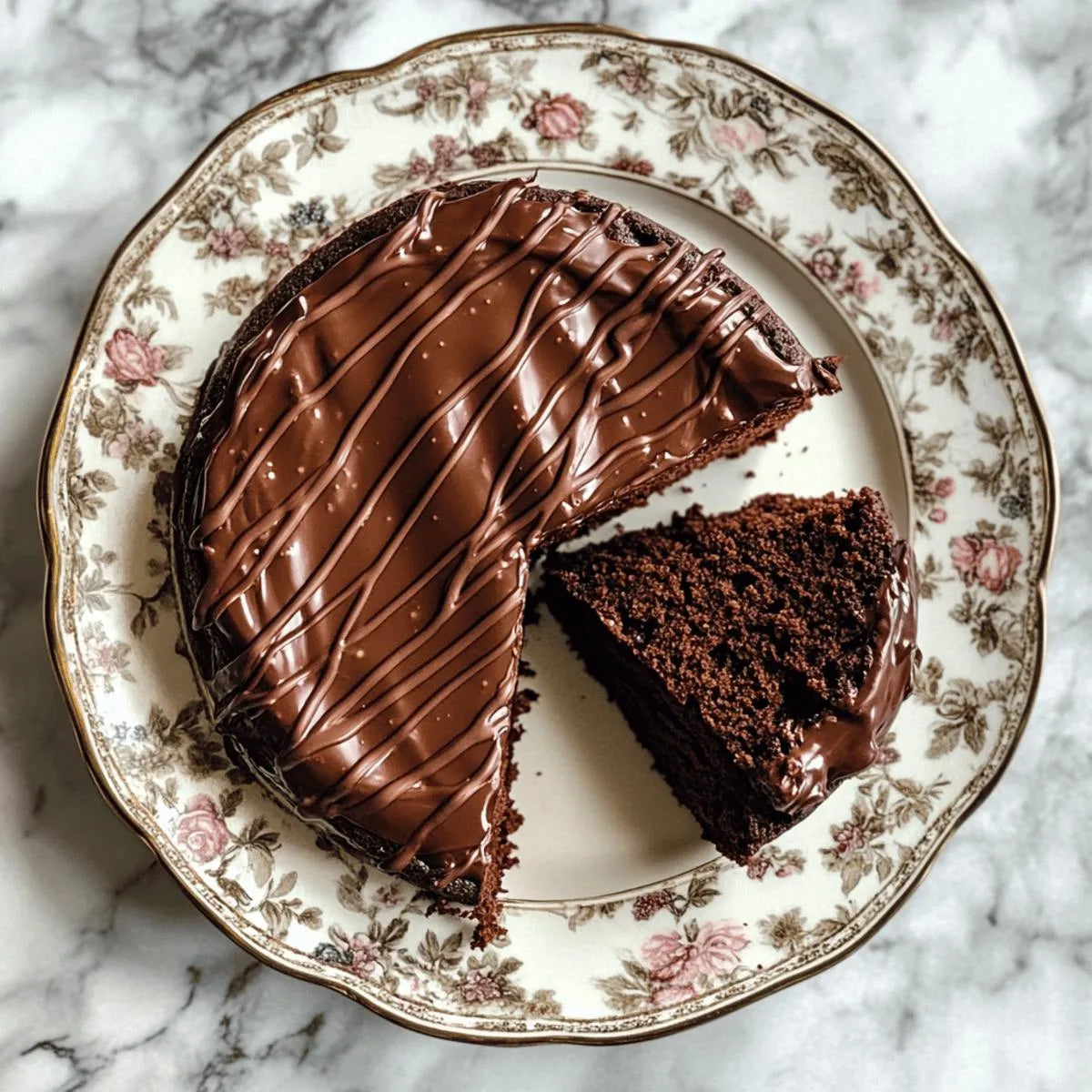 Flourless Chocolate Cake – Sugar-Free &amp; Low-Carb! (Printable Recipe PDF)