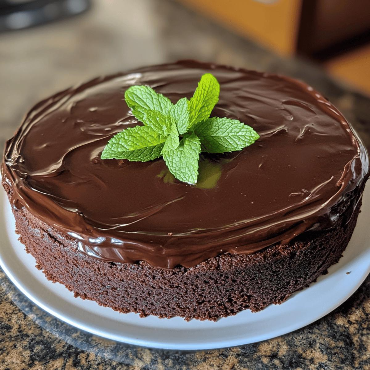 Flourless Chocolate Cake – Sugar-Free &amp; Low-Carb! (Printable Recipe PDF)